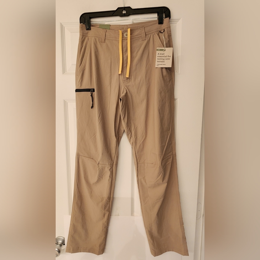 REI Co-op Trailmade Pants In Mushroom Taupe Men's Size 28/30 - Picture 6 of 15